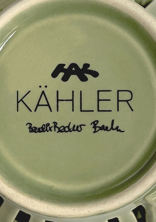 Portavelas para vela de té Orangery Spring Leaf, 9,5 cm