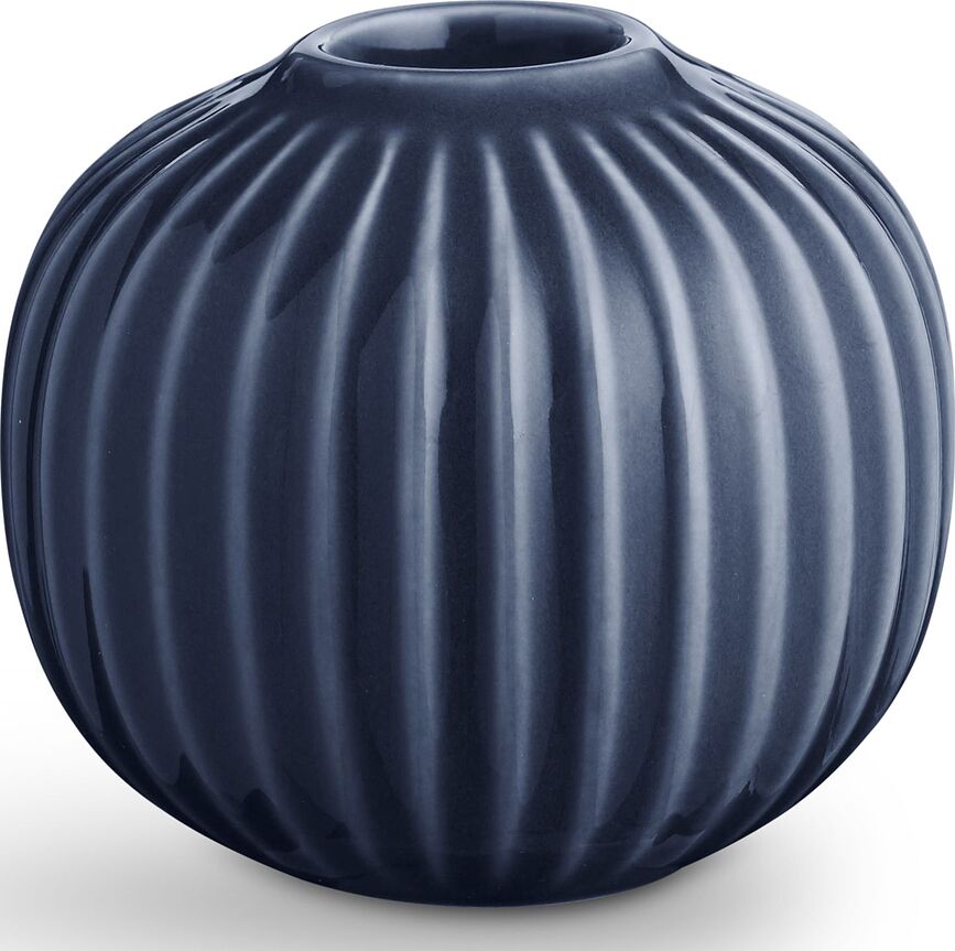 Svícen Hammershøi 7,5 cm indigo