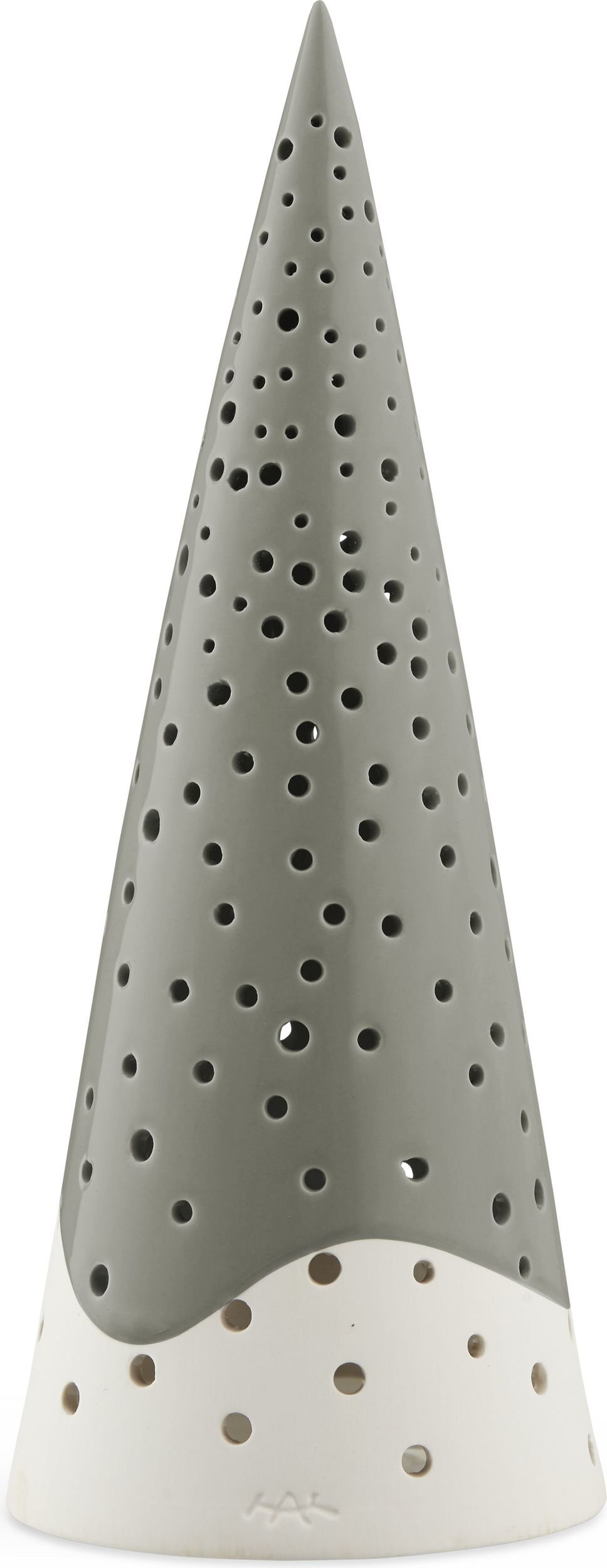 Świecznik na tealighty Nobili 30 cm oliwkowy