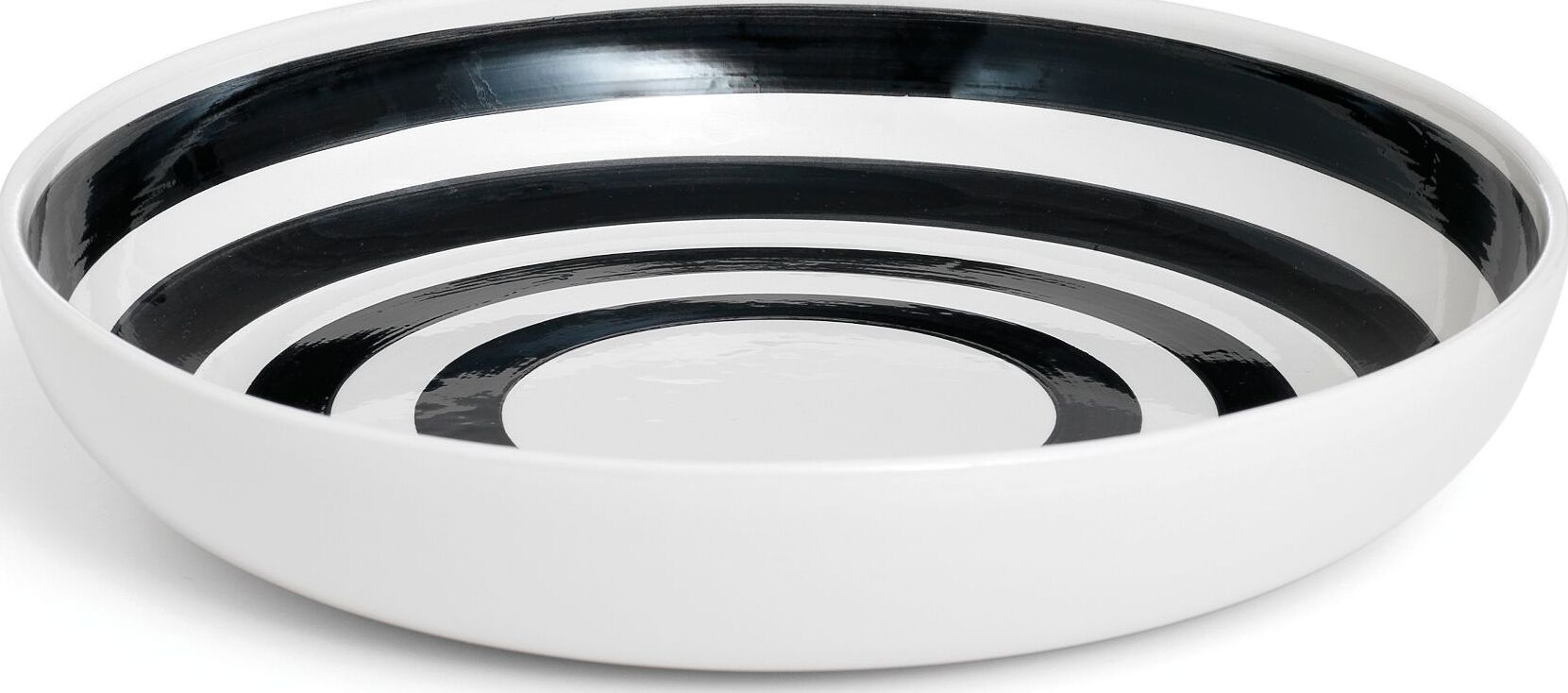 Talerz obiadowy Omaggio 30 cm czarny