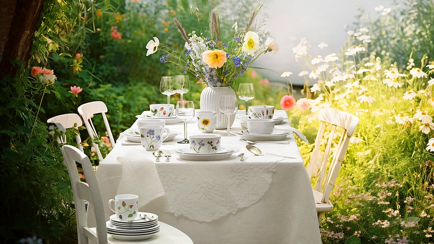 Taza Hammershøi Summer Wild Flowers, 330 ml