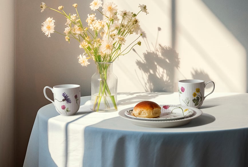 Taza Hammershøi Summer Wild Flowers, 330 ml