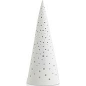 Tealight žvakidė Nobili baltos spalvos 30 cm