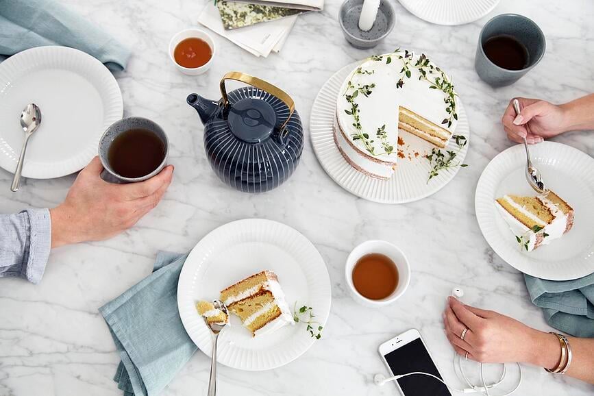 Tetera Hammershøi, 1,2 l, antracita