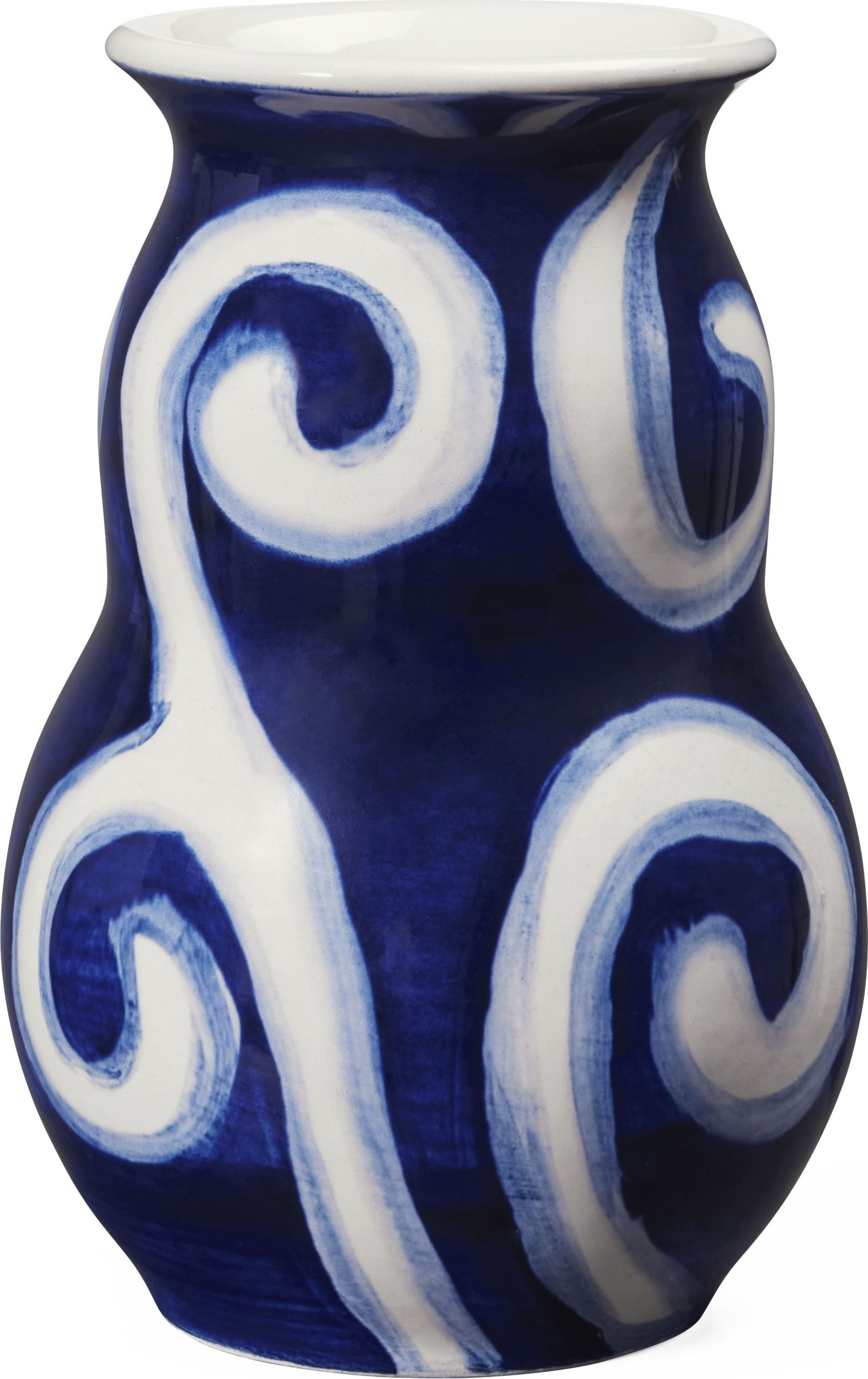 Tulle Vase 13 cm blau