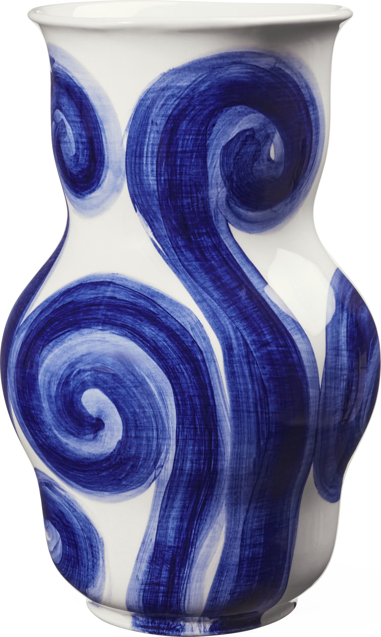 Tulle Vase 22,5 cm blau