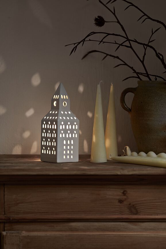 Urbania Cerkev Stolp Lampion, bel