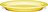 Ursula Hommikusöögitaldrik 22 cm ovaalne kollane