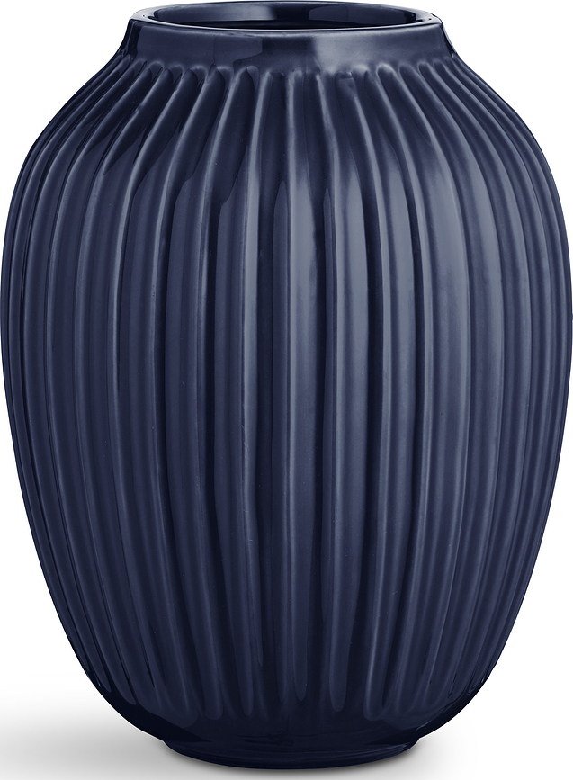 Vaso Hammershøi 25,5 cm indaco