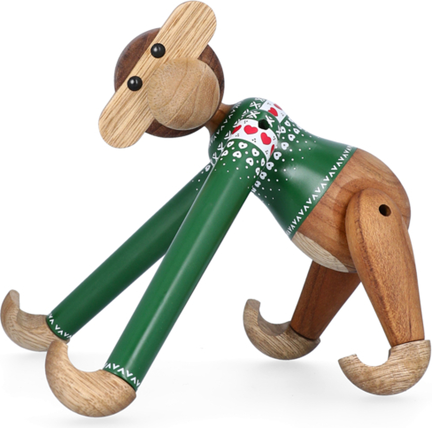Kay Bojesen Christmas abe lille, grøn, træ