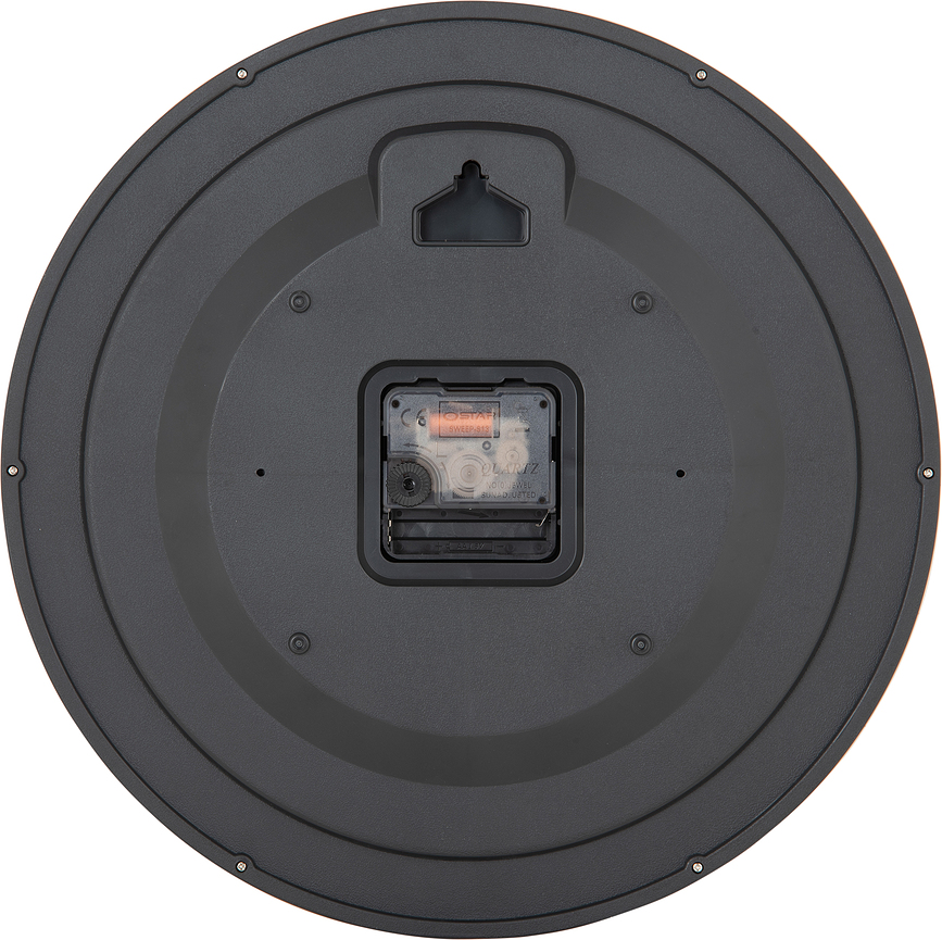 Ρολόι Τοίχου 3D, με αριθμούς, ασημί