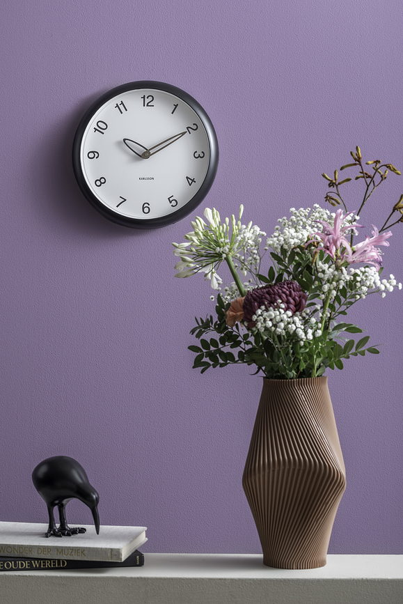 Bella Ρολόι Τοίχου, γκρι