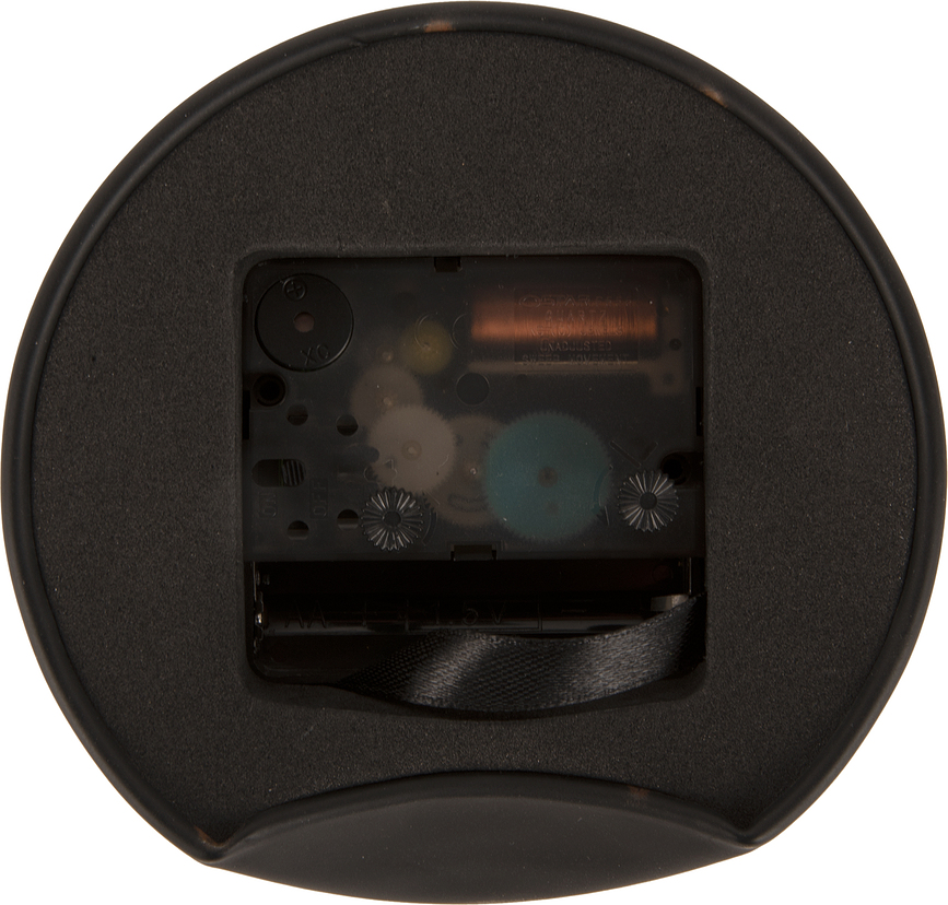 Belle Numbers Budilica toplo siva