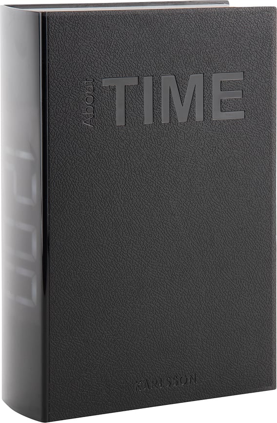 Book Sat Budilica LED smeđi