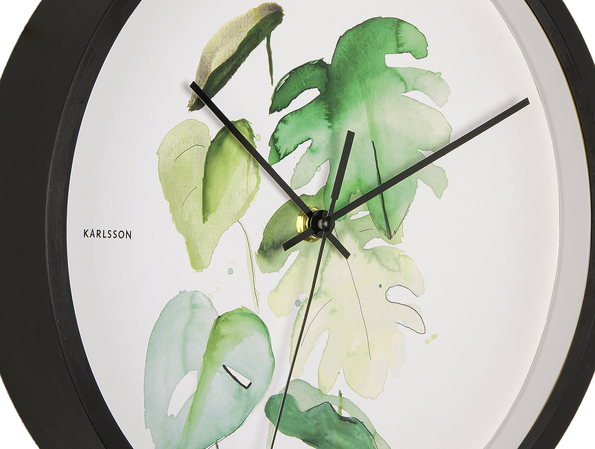 Botanical Eucalyptus Horloge Murale