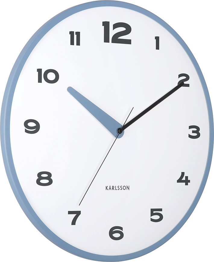 Brisk Dome Ρολόι Τοίχου, κίτρινο