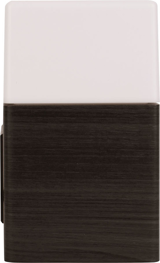 Budilica LED tamno drvo