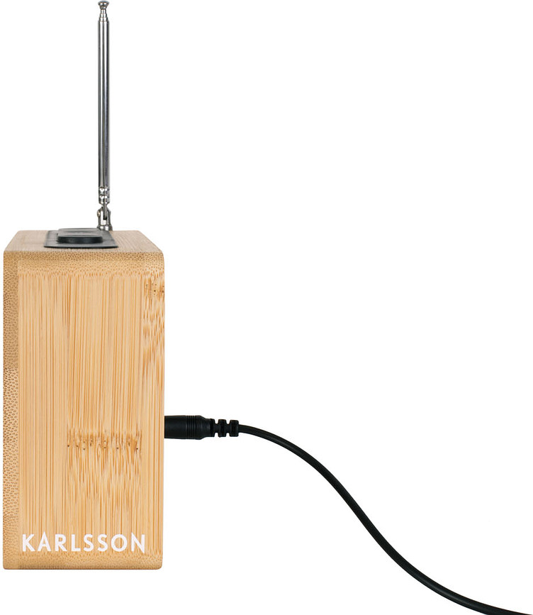 Budilica LED radio retro