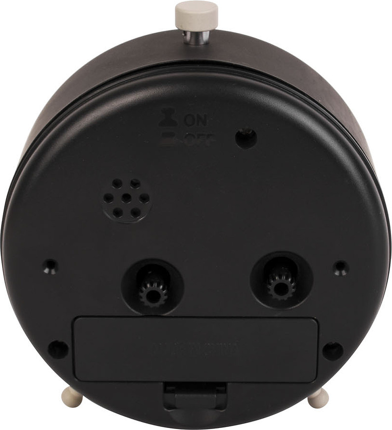 Button Budilica mat crna