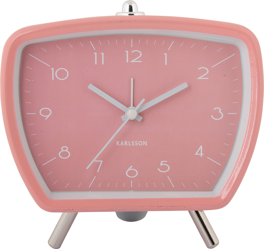 Candy Circus Réveil rétro, rose pastel