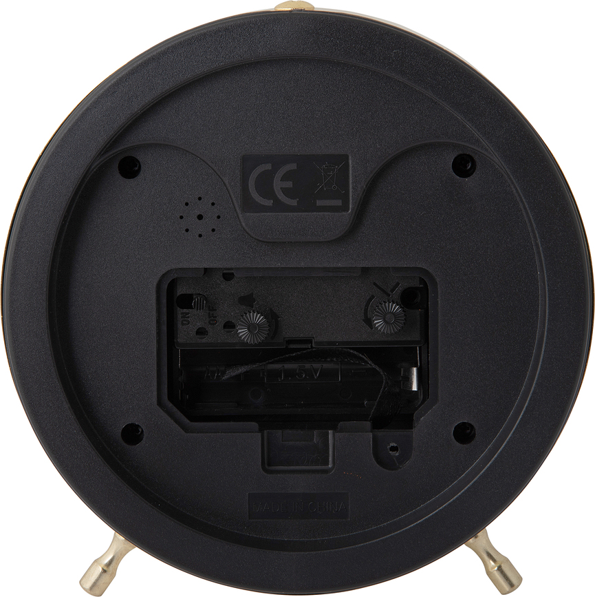 Candy Swirl Réveil, marron et blanc