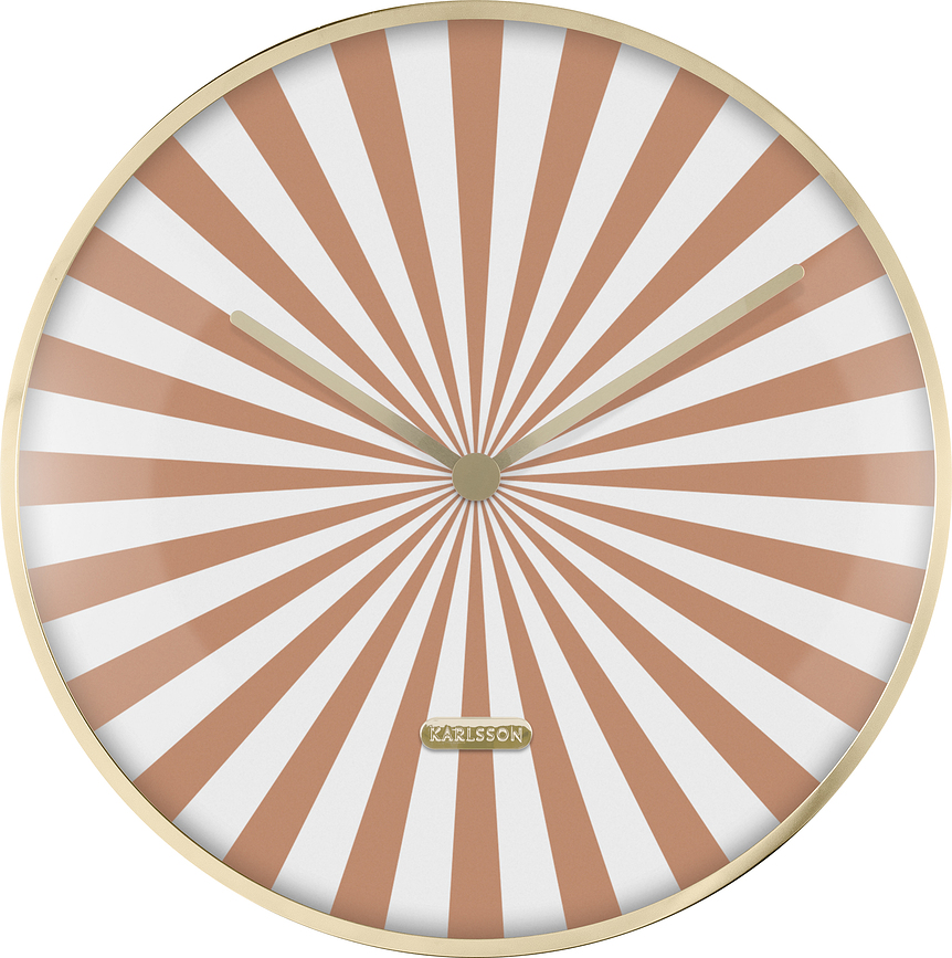 Candy Swirl Wandklok