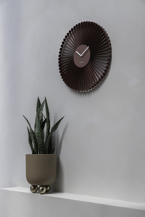 Cascara Horloge murale, crème