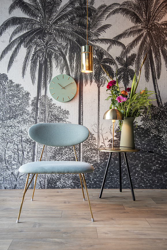 Charm Horloge murale, 30 cm, blanche