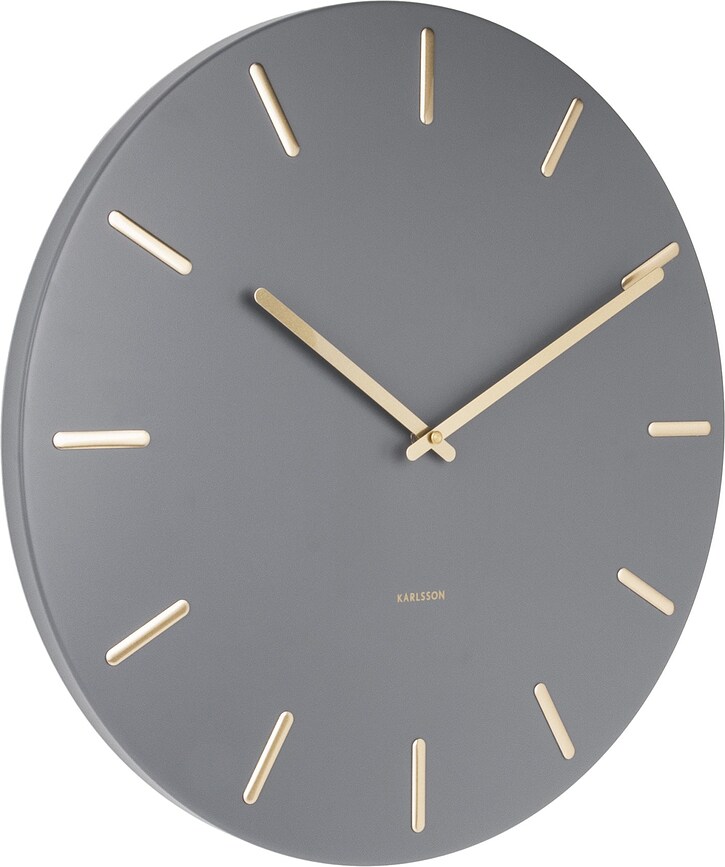 Charm Horloge murale, blanche
