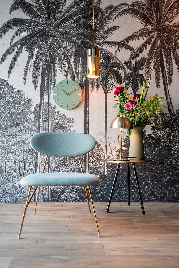 Charm Stenska Ura, 30 cm, bela