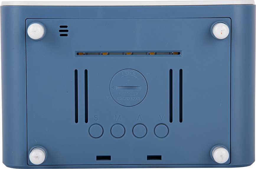 Chunky Budilica LED s induktivnim punjenjem ružičasta