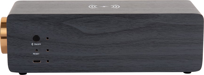 Classic BT Speaker Budilica s bežičnim punjačem Bluetooth Radio svijetla