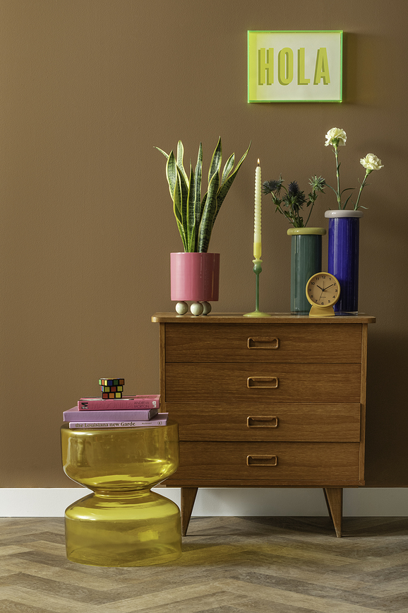 Cool Retro Réveil, couleur miel