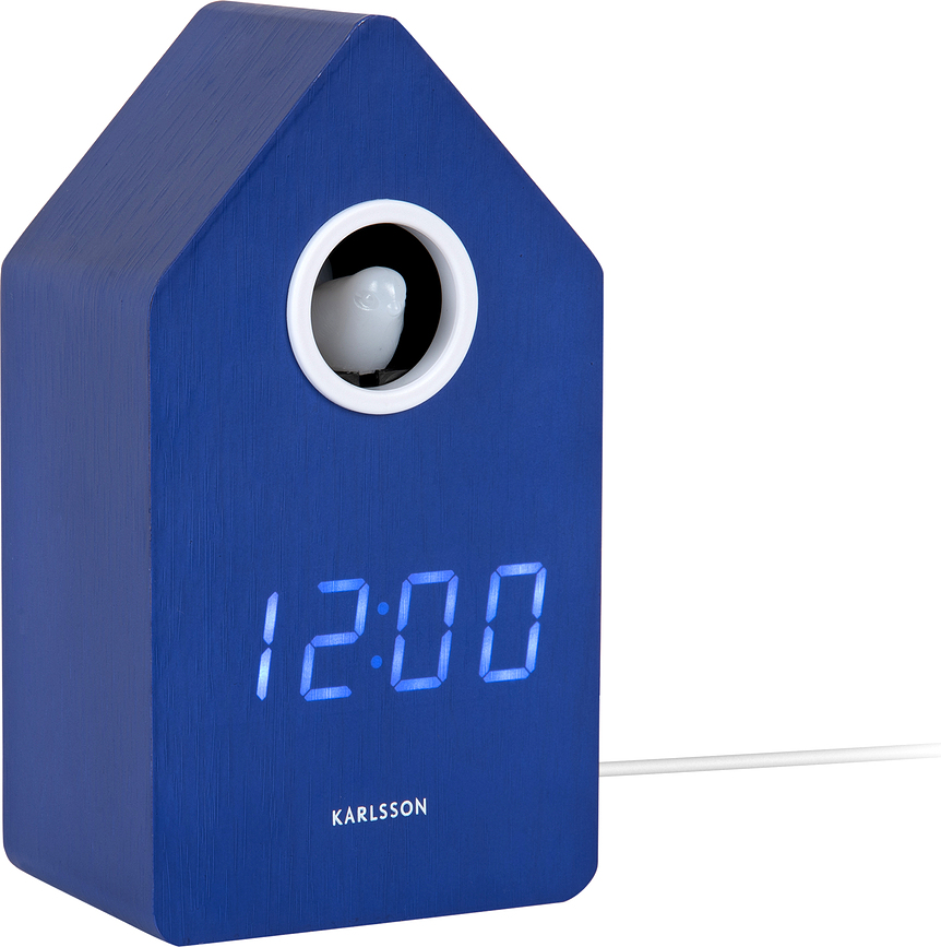 Cuckoo Ξυπνητήρι LED, κοβαλτί