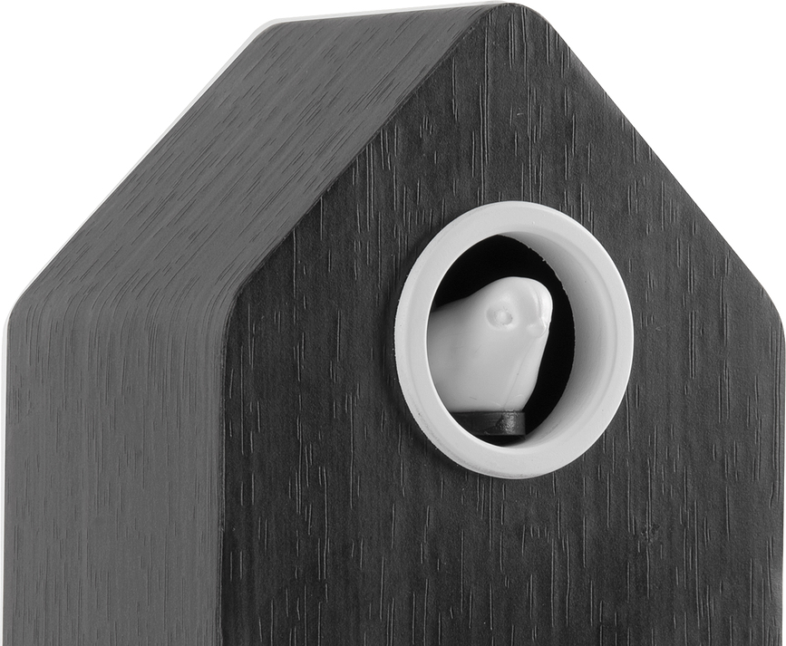 Cuckoo Ξυπνητήρι LED, μαύρο ξύλο