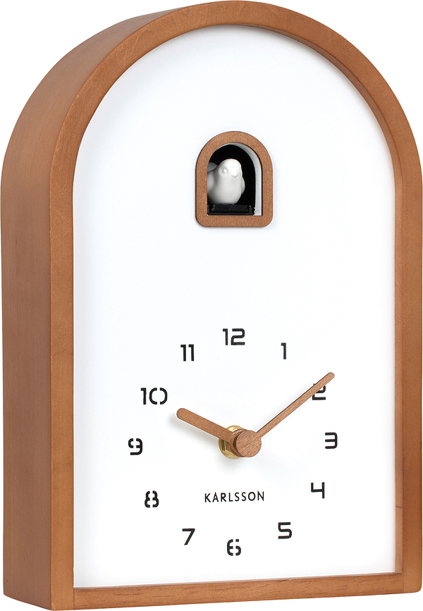 Curva Cuckoo Horloge murale ou de table, bois foncé