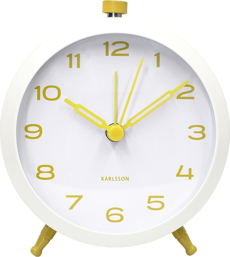 Despertador Button, estilo retro