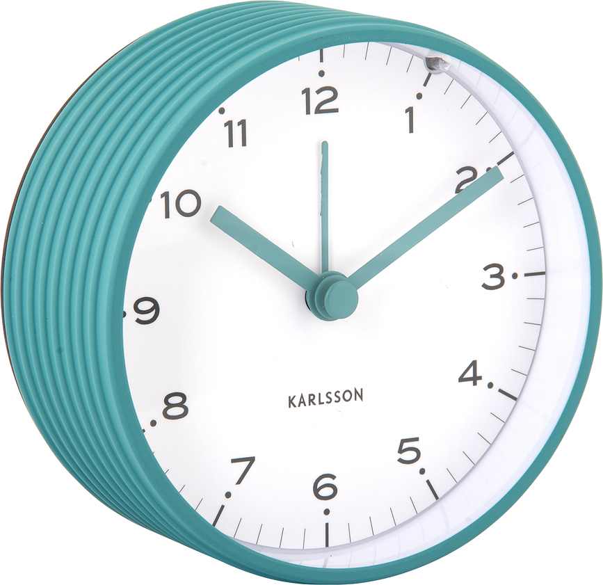 Despertador Circus Rings, turquesa