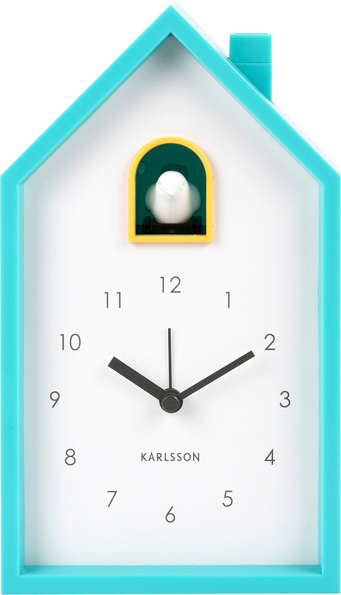 Despertador Modern Cuckoo, amarillo claro