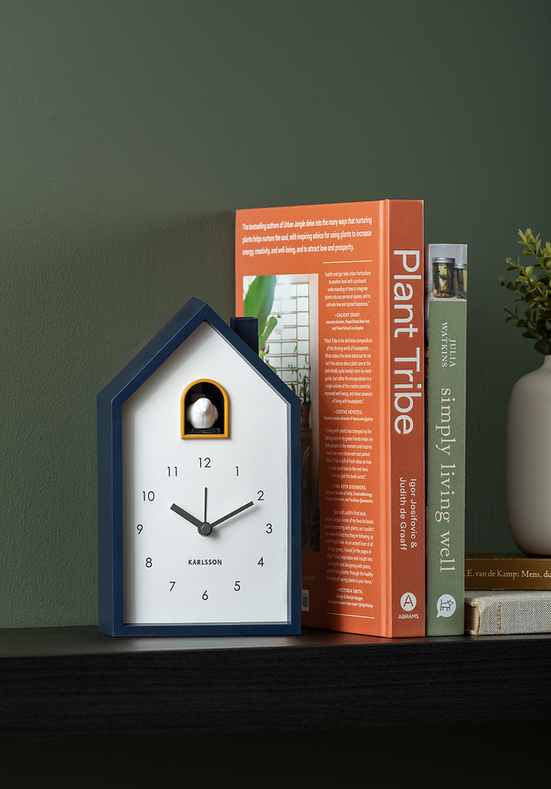 Despertador Modern Cuckoo, amarillo oscuro