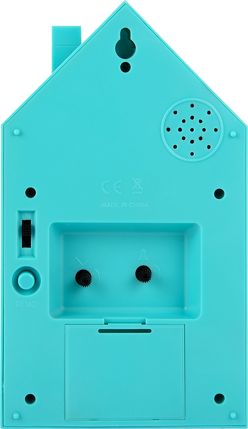 Despertador Modern Cuckoo, amarillo claro