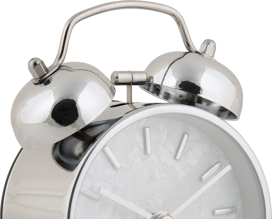 Despertador Pearl Glow, dorado brillante