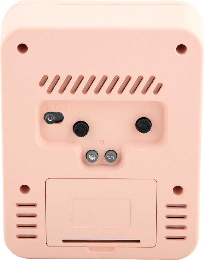 Despertador Duo, rosa pastel