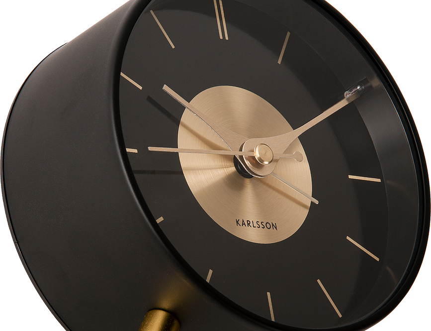 Despertador Gold Disc, dorado