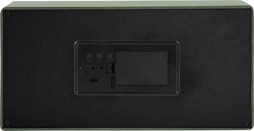 Despertador LED Boxed, gris