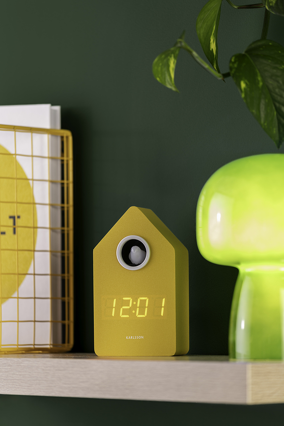 Despertador LED Cuckoo, lila