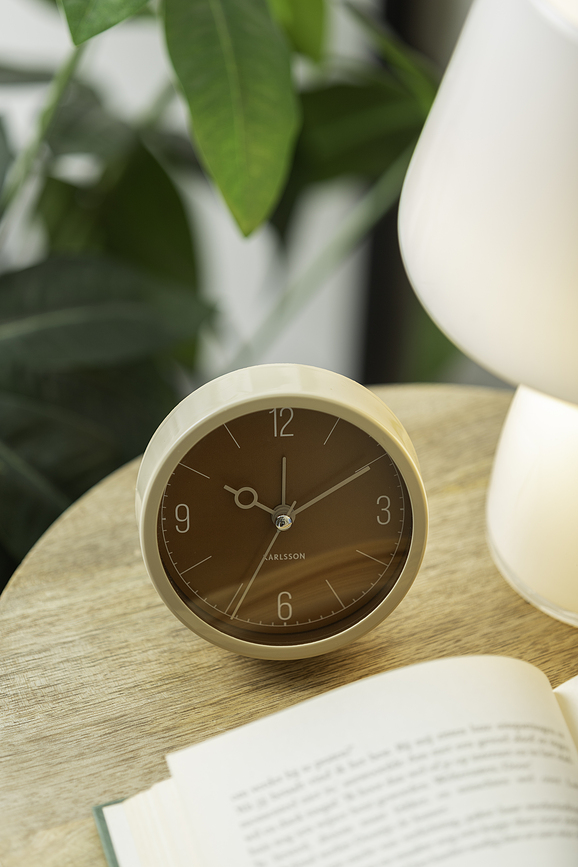 Despertador Monocle, ocre