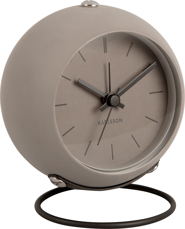 Despertador Nirvana Globe, gris