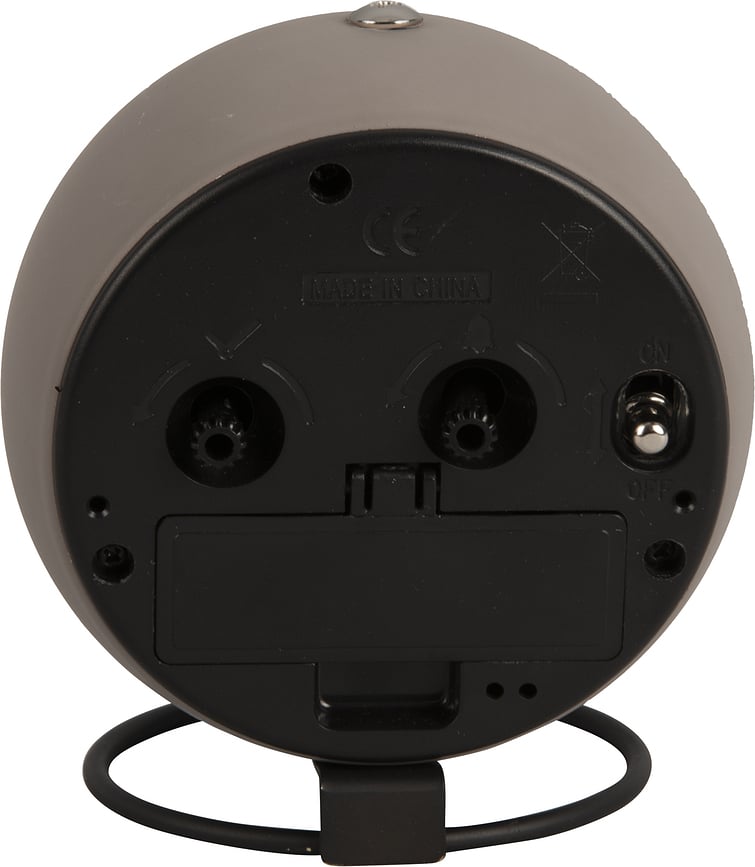 Despertador Nirvana Globe, gris topo