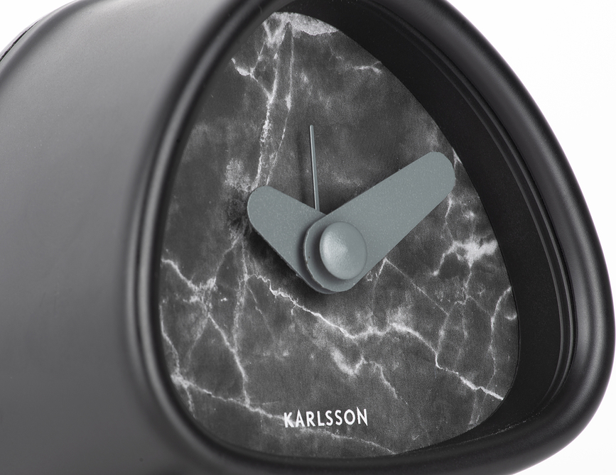 Despertador de madera clara Triangle